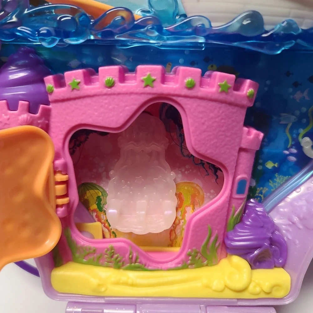 Mattel Polly Pocket Tiny Power Sea Shell Purse Playset 2019 Missing Pieces Dolls